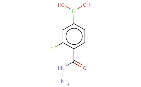 3-FLUORO-4-HYDRAZINOCARBONYLPHENYLBORONIC ACID
